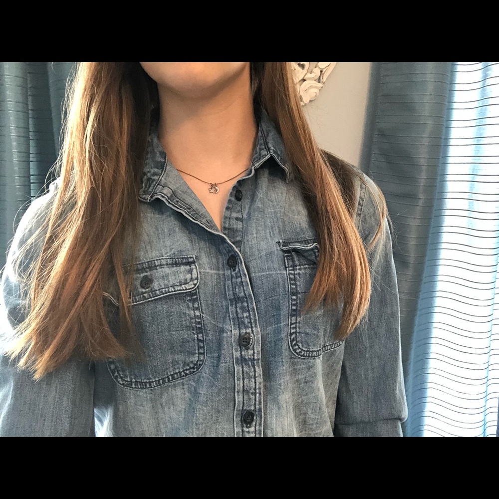 American Eagle Denim Shirt